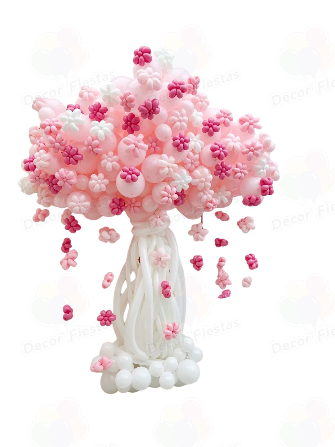 photocall globos con cerezos